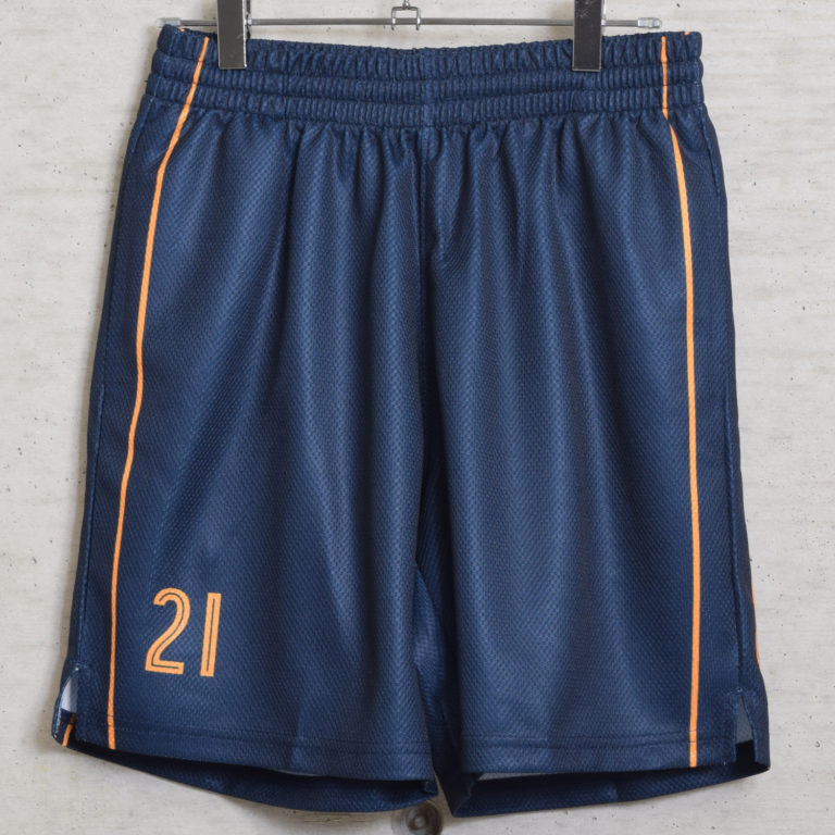 ネイビーとオレンジのバレーユニフォーム | 作成事例 フォトギャラリー