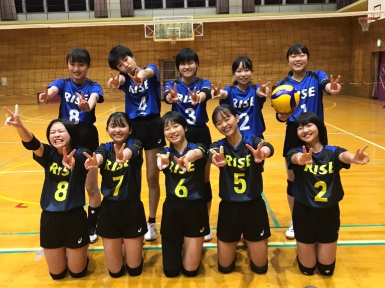 RISE様　バレーユニフォーム　オーダー事例