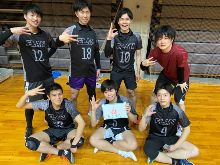 ELAN様　バレーボールユニフォーム　オーダー事例
