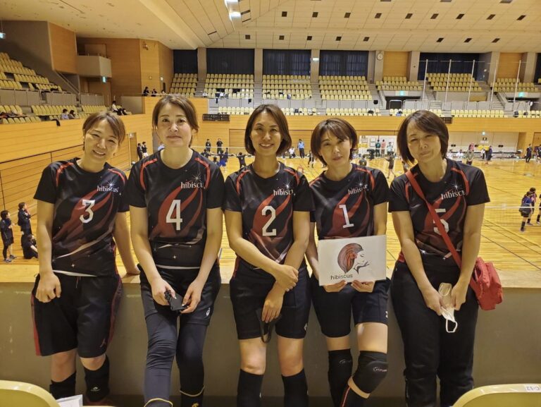 hibiscus様　バレーユニフォーム　オーダー事例