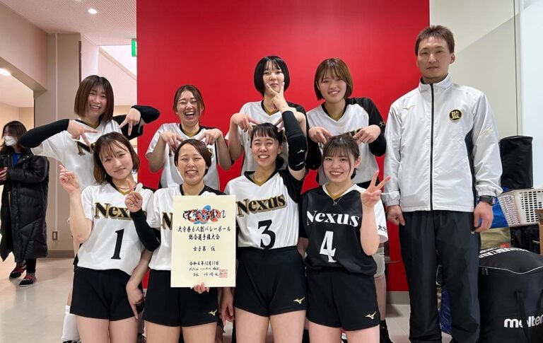 Nexus様　バレーユニフォーム　オーダー事例