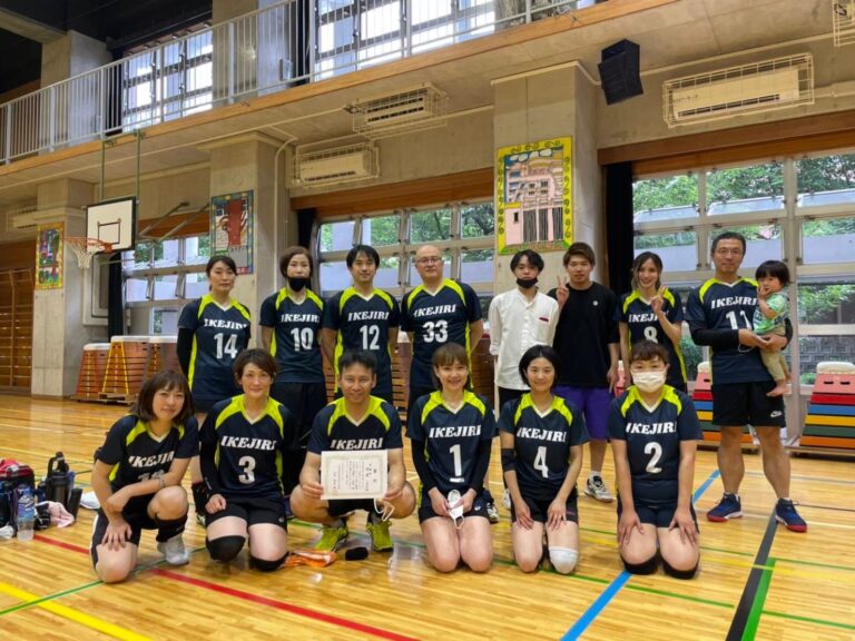IKEJIRI様　バレーユニフォーム　オーダー事例