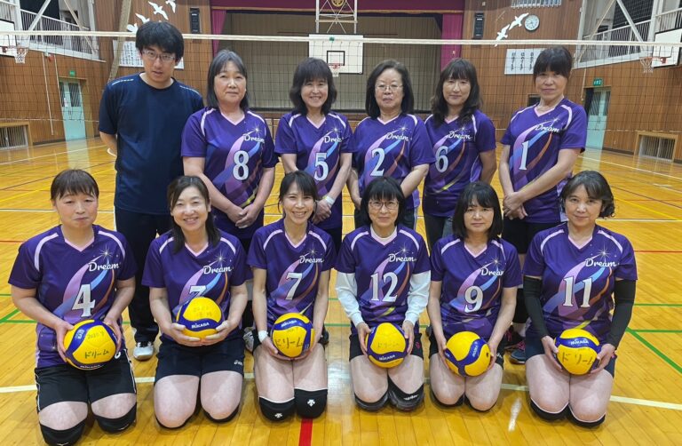 DREAM様　バレーユニフォーム　オーダー事例