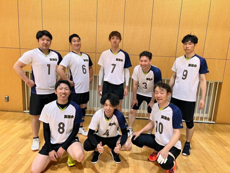 翼篠会様　バレーユニフォーム　オーダー事例