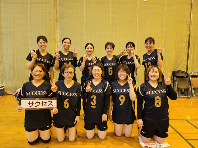 SUCCESS様　バレーユニフォーム　オーダー事例