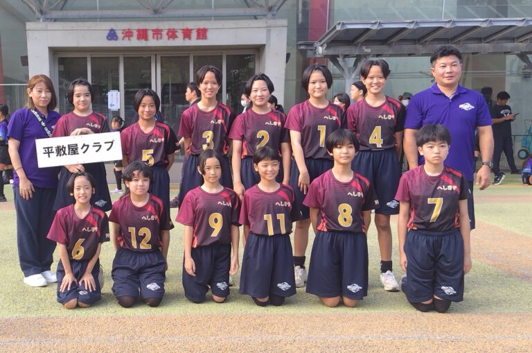 平敷屋様　バレーユニフォーム　オーダー事例