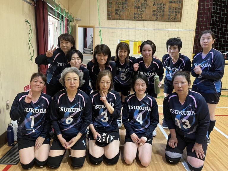 TSUKUDA様　バレーボールユニフォーム　オーダー事例