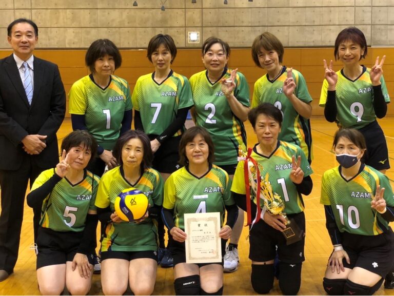 AZAMI様　バレーボールユニフォーム　オーダー事例