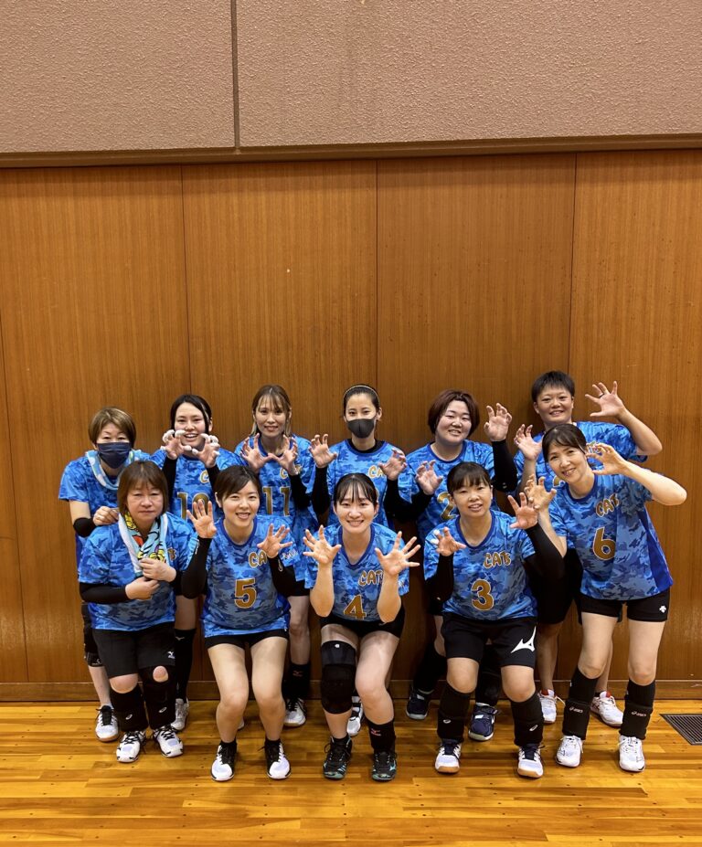 CATs様　バレーボールユニフォーム　オーダー事例
