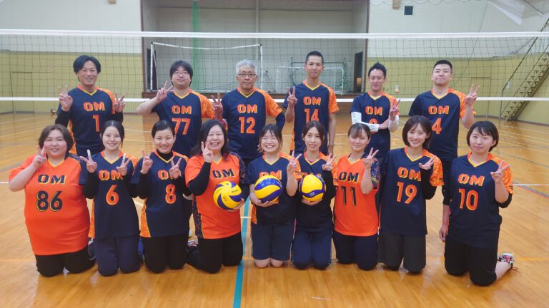 OM様　バレーボールユニフォーム　オーダー事例