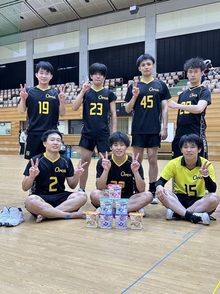 Orca様　バレーボールユニフォーム　オーダー事例