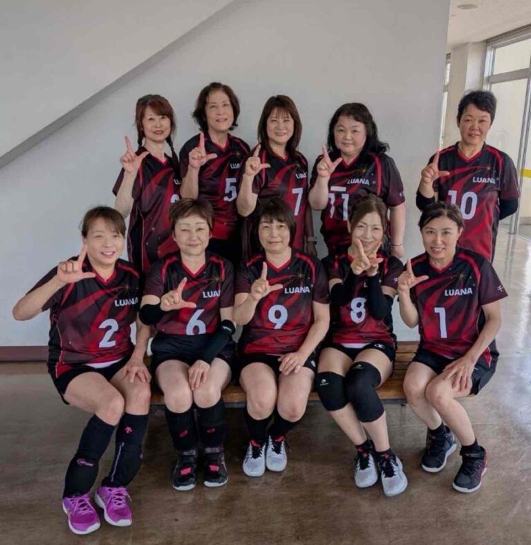 LUANA様 バレーボールユニフォーム オーダー事例