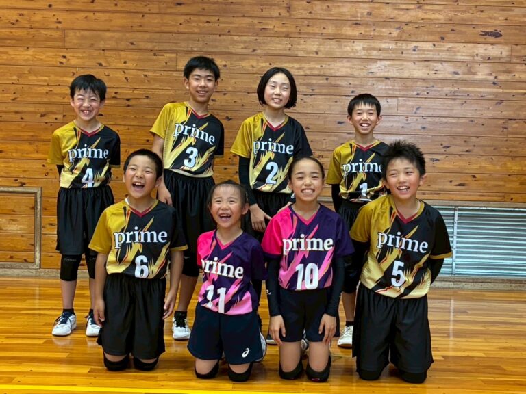 prime様 バレーボールユニフォーム オーダー事例