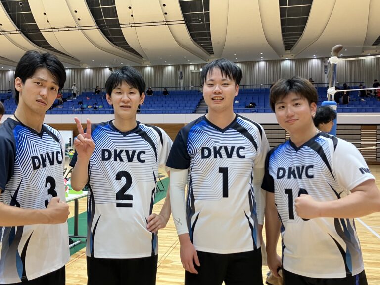 DKVC様 バレーボールユニフォーム オーダー事例