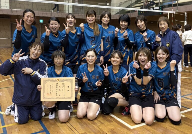 武蔵様　バレーボールユニフォーム　オーダー事例