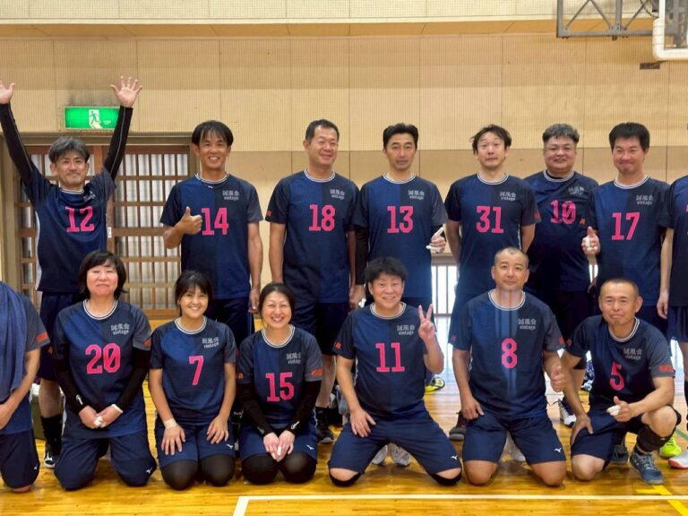 誠風会様　バレーボールユニフォーム　オーダー事例