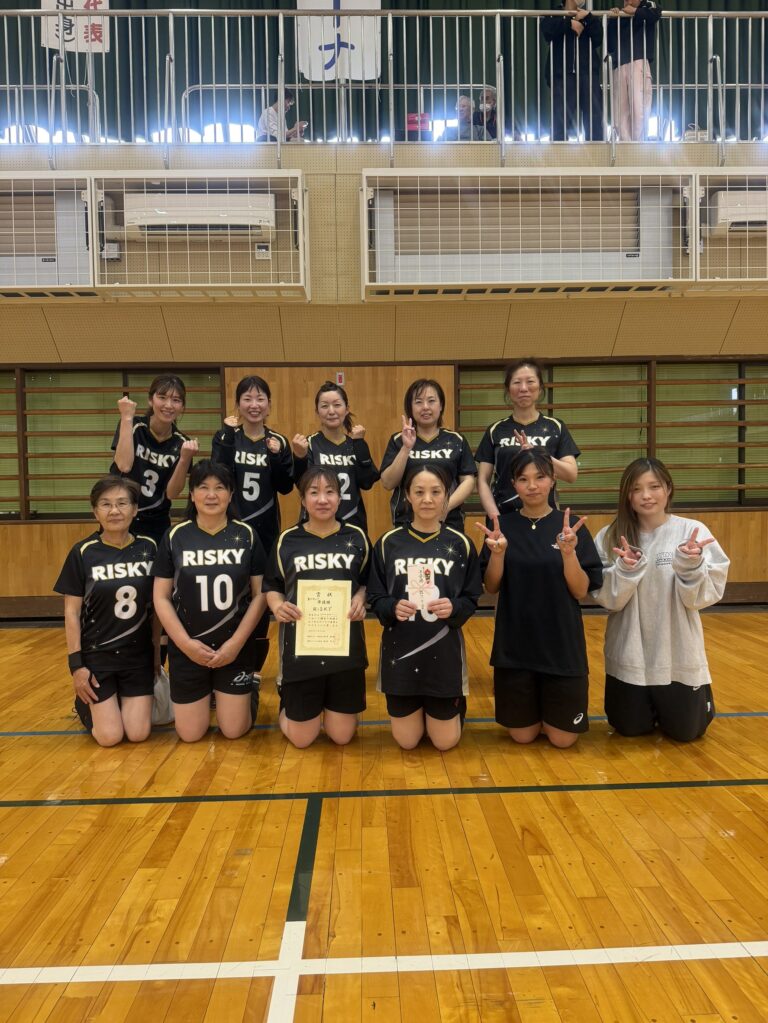 RISKY様　バレーボールユニフォーム　オーダー事例