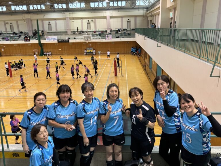 Umegaoka様　バレーボールユニフォーム　オーダー事例